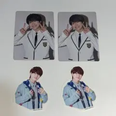 大橋和也 なにわ男子 HARD WORK ファミクラ盤 トレカ ステッカー