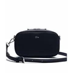 【新品】LACOSTE デイリーシティショルダーバッグ ブラック