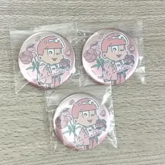 おそ松さん CHILL MATSU 百均 メタリック缶バッジ トド松