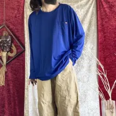 GENUINE Dickies / ロンT ポリエステル メッシュ デザイン古着のサムネイル