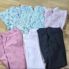 ユニクロ　キッズレギンス　110 　6点まとめ売り