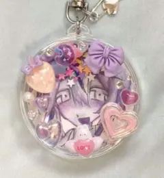 オリジナル 手描きイラスト 原画 しゃかしゃかキーホルダー