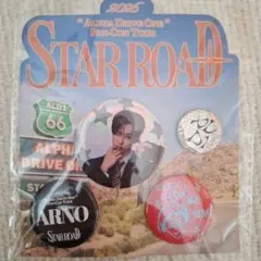 新品未開封】ALD1 アルノ ARNO STARROAD ピンバッジ 缶バッジ - メルカリ