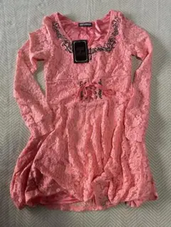 【新品】GHOST OF HARLEM レースワンピース　ミニワンピ