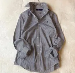 Ralph Lauren ストライプ長袖シャツ S