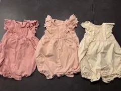 NEXT/ロンパース・カバーオール /3点セット/9-12month/80cm