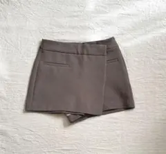 ZARA ブラウン ショートパンツ