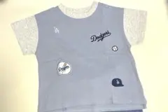 プティマイン♡MLB 男の子♡女の子 ワッペンＴシャツ（110）