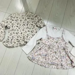 ハローキティ アンパンマン　トップス 2点セット