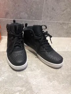 Nike ブラック ハイカット スニーカー　26cm