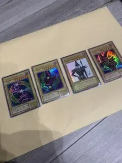 遊戯王　ブラック・マジシャン4枚セット　ギズあり