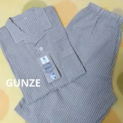 【新品】GUNZE／アセドロン　メンズパジャマ半袖・5分丈パンツ　定価5060円