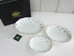 たち吉　Adam&Eve パンセ　トリオプレートセット【未使用・保管品】のサムネイル