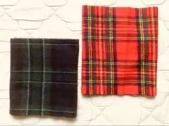 マフラー　タータンチェック　　イギリス製　キッズサイズ　各一枚