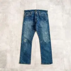 NOS Polo Ralph Lauren varick ペンキ デニムパンツのサムネイル