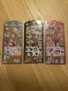 【最安値】ドロップジェリーシール　サンリオ　3枚セット　バラ売りも可！