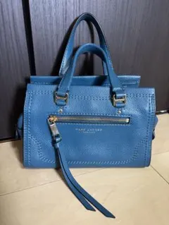 MARC JACOBS ミニクルーザー　青　2way　ショルダーバッグ