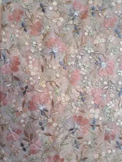 インド刺繍生地 生地