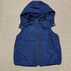 べべ☆ノースリーブダウンジャケット☆リバーシブル　130