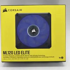 CORSAIR ML120 LED ELITE ブルー PCケースファンのサムネイル