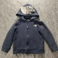 ザ ノースフェイス リアビュー フルジップ フーディ パーカー 110 裏起毛