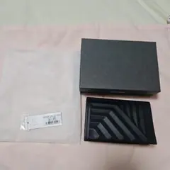 ​【箱タグ付】CAMPER RAYA マルチケース 名刺入れ レザー 黒