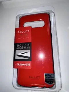Pallet AIR Galaxy S10 レッドケース