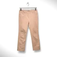 Bou Jeloud（38）ストレッチ　クロップドパンツ　ストレート　ベージュ系