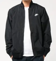 NIKE XLプレイヤーズ ウーブン ジャケット BLACK/WHITE