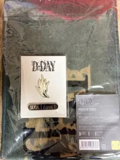 BTS SUGA August D D_DAY JAPAN ピンバッジ&タオル
