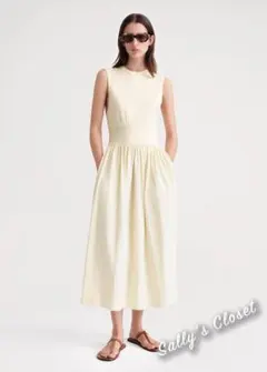 ⭐️人気新作 新品 Toteme トーテム　ロングワンピース　2色 2025年最新】toteme ワンピースの人気アイテム - メルカリ