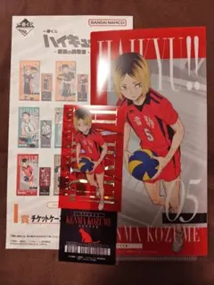 ハイキュー!! 一番くじ 孤爪研磨 チケットケース クリアカード