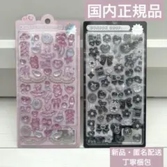 【クーリア正規品】　ボンボンドロップシール 2枚セット　ぶらっく　がーりー