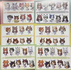 ウマ娘 47都道府県 ご当地ダービー イラストカード セミコンプリート7枚セット