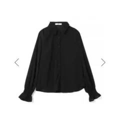最終値下げ♡GRL キャンディースリーブシャツ 黒 ブラウス トップス SALE