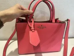 kate spade ピンク ショルダーバッグ