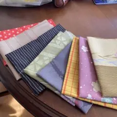 刺繍用布地セット 多色 花柄