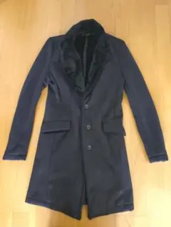 【希少・美品】CIVARIZE フェイクスエードムートンチェスターコート