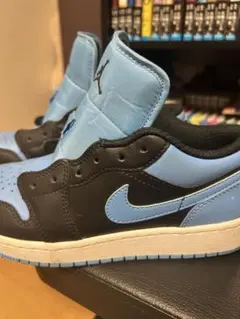 Nike Air Jordan 1 Low ブラック/ブルー