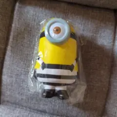 ミニオンボールチェーン付きキーホルダー　ミニオンスクイーズマスコット