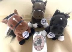 新品未使用】武豊展 アイドルホースぬいぐるみS 金サイン入り 3点