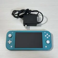 Switchライト ターコイズブルー 本体 充電器付き