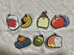 お文具といっしょ カプセルラバーマスコット ～フルーツなのです～ 7種コンプ