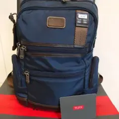 【美品】TUMI 222681NVY2 ノックス バッグパック リュックサック