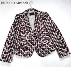 EMPORIO ARMANI 幾何学模様 テーラードジャケットのサムネイル