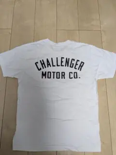 CHALLENGER ホワイト Tシャツ バックプリント