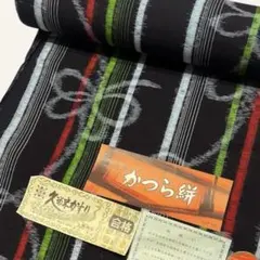 ma7164 本場久留米絣 綿着物 綿絣 反物 未仕立て 綿 リメイク 生地