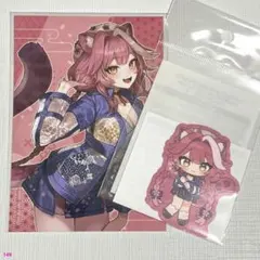 ホロライブ ステッカー アニメイト ブロマイド ラオーラ・パンテーラ