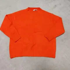 ZARA オレンジ ニットセーター 長袖