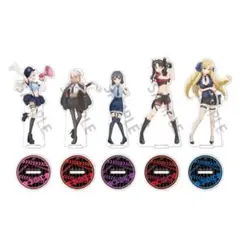 俺ガイル ドンキ BIGアクリルスタンド 平成ギャル衣装 全4種セット